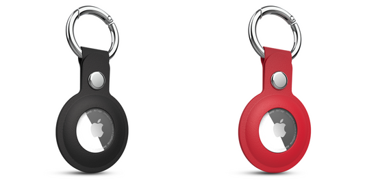 HyperGear AirCover Vegan Leather Keyring for AirTags