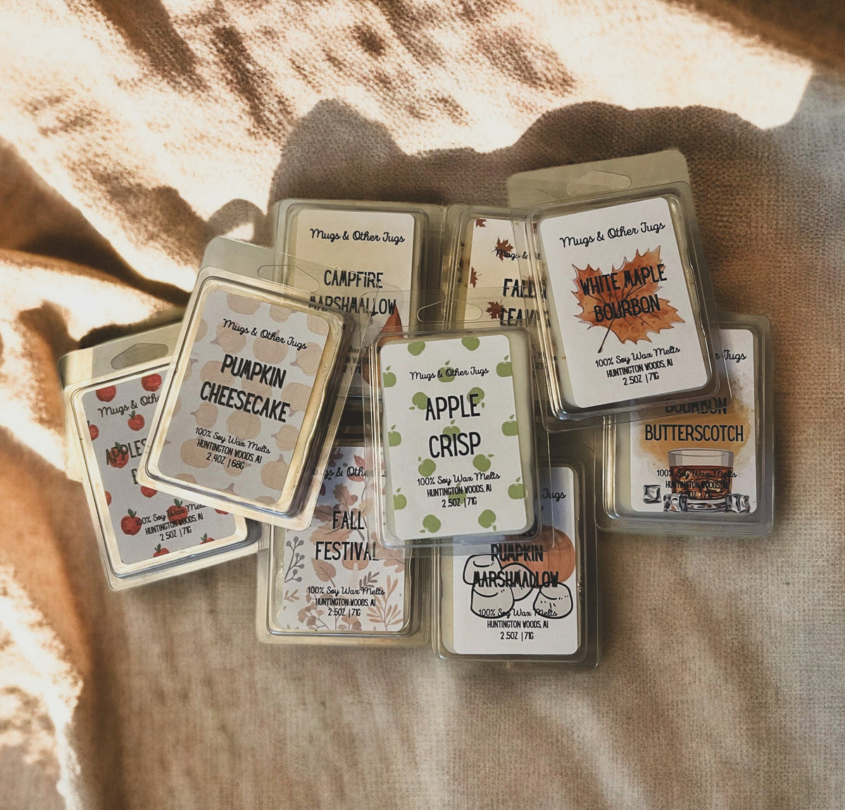 Wax Melts Clamshells