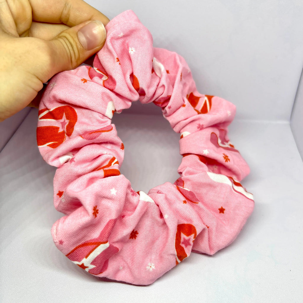 Mini Cowgirl Hat Scrunchie