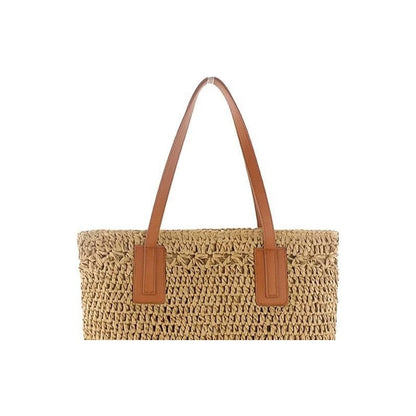 Stylish Hand-Woven Beach Shoulder Tote