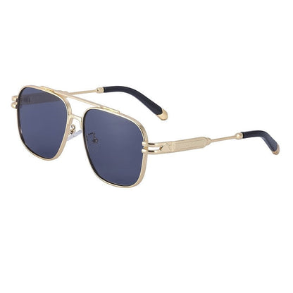 Retro Double Beam Sunglasses For Men