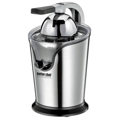 Better Chef High Power Deluxe Stainless Steel Electric Citrus Juice Press