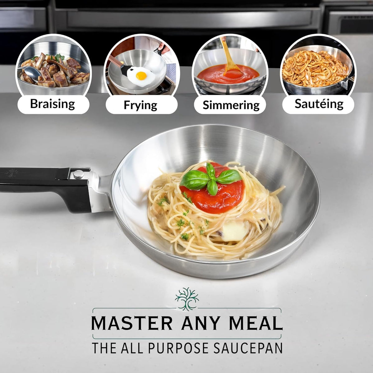 Signature Skillet Collection - Set of 4 Skillets - 8", 10", 11" and 13"