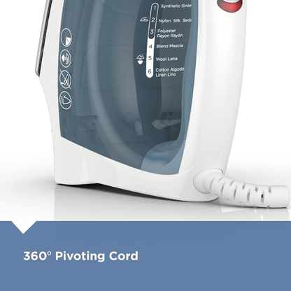 Black & Decker Easy Steam Compact Lightweight Iron - REFURBISHED