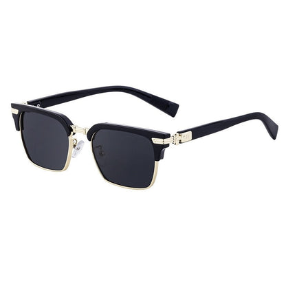 Men's Retro UV Protection Square Sunglasses