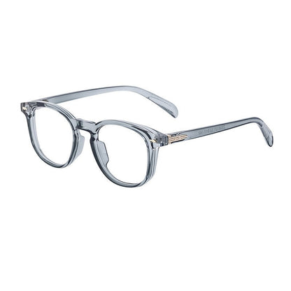 Men's Fashion Round Frame Square Lens Glasses