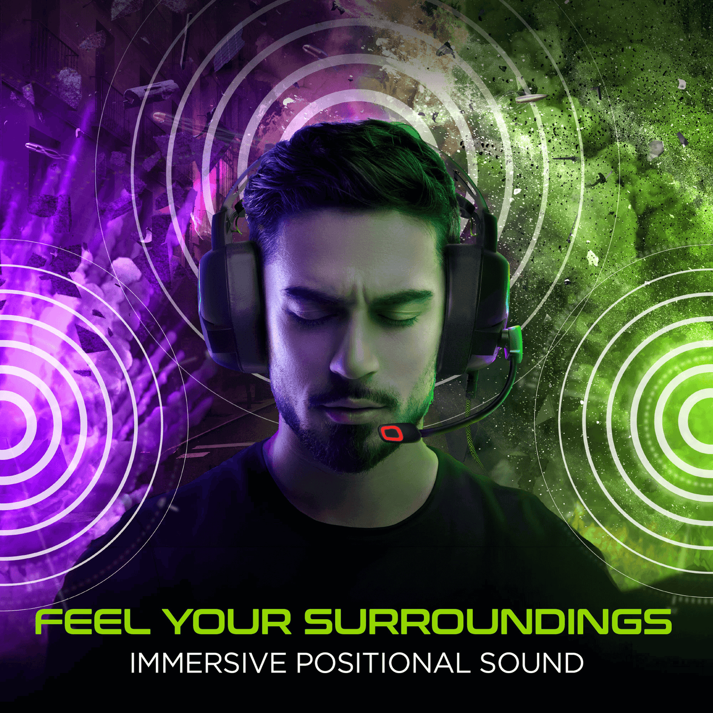 HyperGear SoundRecon Xtreme Pro Multiplatform Gaming Headset