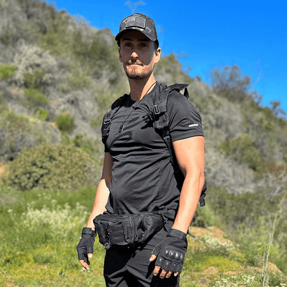 JupiterGear Military-Style Tactical Patch Hat with Adjustable Strap | Breathable & Unisex