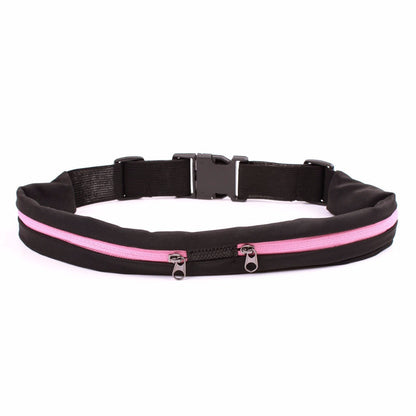 JupiterGear Dual Pocket Running Belt Sports and Travel Fanny Pack for Jogging, Cycling and Outdoors