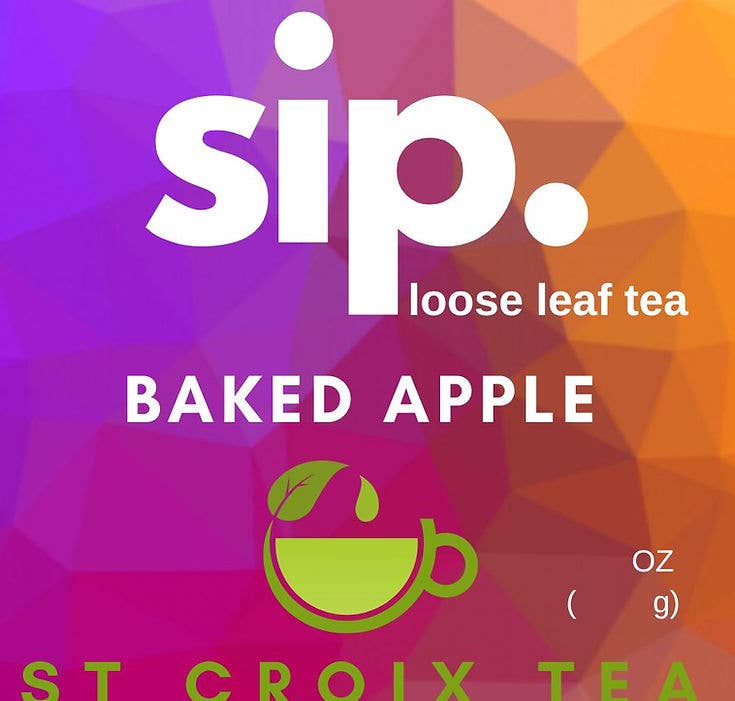 Baked Apple, Fruit, Spice Tea, Loose Leaf Tea