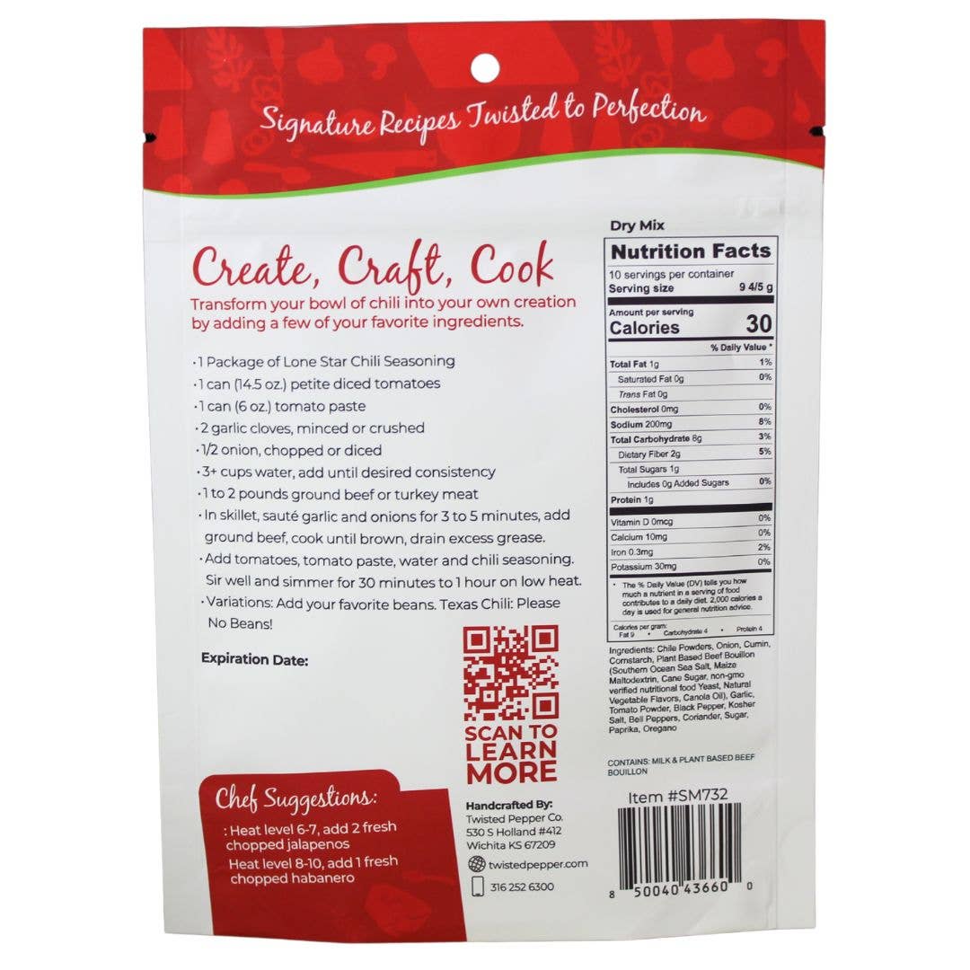Lone Star Chili Mix