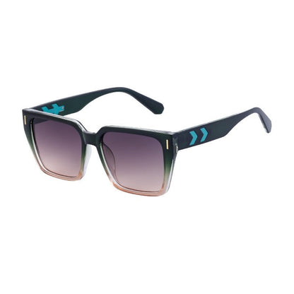 Retro Square Sunglasses For Women Outdoors