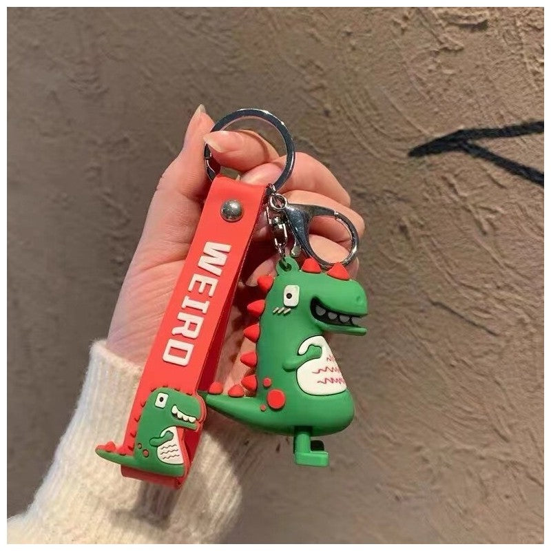 Creative Dinosaur Keychain Bag Charm - Trendy and Cute