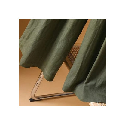Sleek High-Waisted Wide-Leg Cropped Trousers