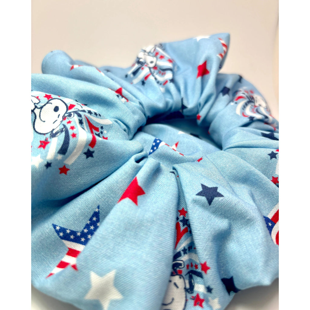 Snoopy Patriotic Scrunchie
