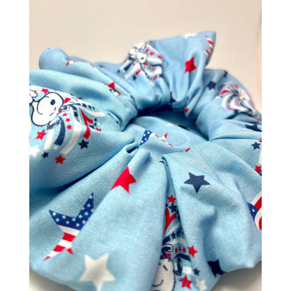 Snoopy Patriotic Scrunchie