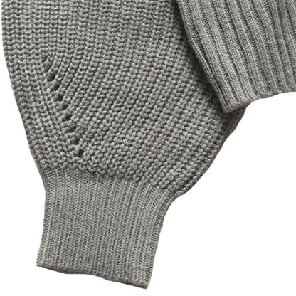 Sexy Hollow Out Solid Color Turtleneck Knit Sweater