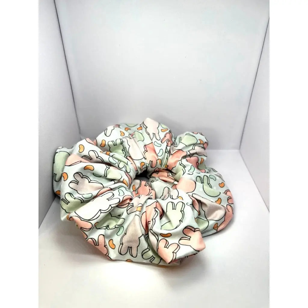 Pastel Peeps Easter Poly Scrunchie