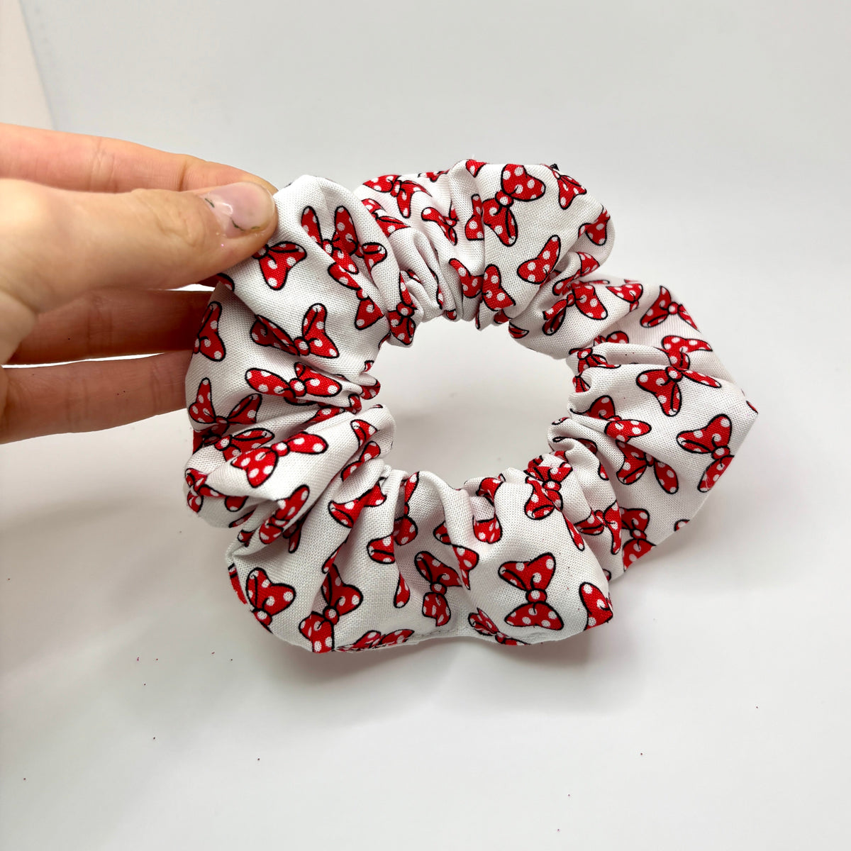 Mini Minnie Bow Scrunchie