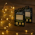 2-Pack 10-Ft USB Powered Indoor/Outdoor LED Copper Wire String Light