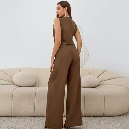 Cozy Hooded Cardigan and Long Pants Lounge Wear Set