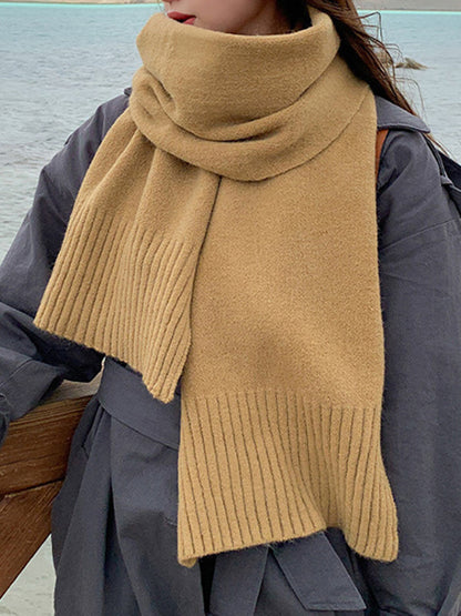Keep Warm Solid Color Scarf