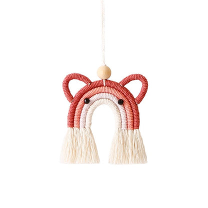 Handcrafted Cartoon Bear Car Hanging Ornament