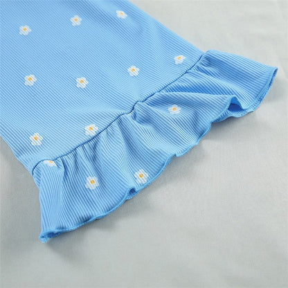 Waist-Tied Long Sleeve Loose Pajama Loungewear