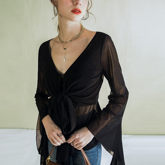 Long Sleeves Top with Trendy New Design
