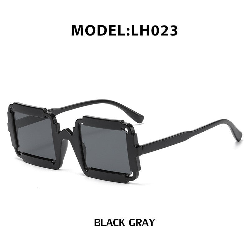 Fashionable Oversized Square Frame Sunglasses