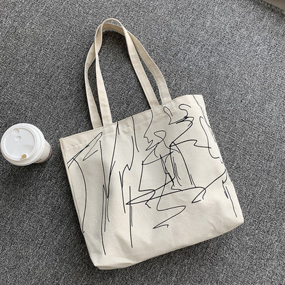 Large Capacity Canvas Shoulder Bag