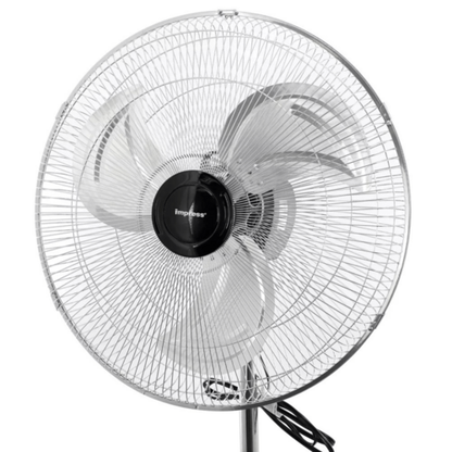 Impress 18-Inch Chrome Hi-Speed Industrial Standing Oscillating Fan
