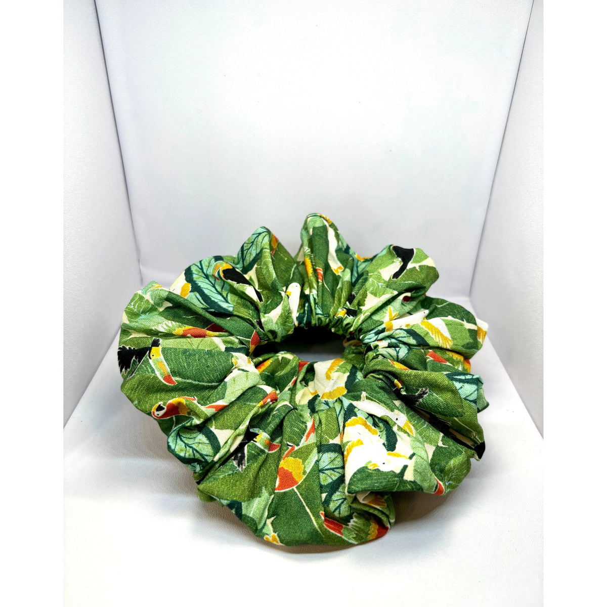 Jungle Birds Scrunchie