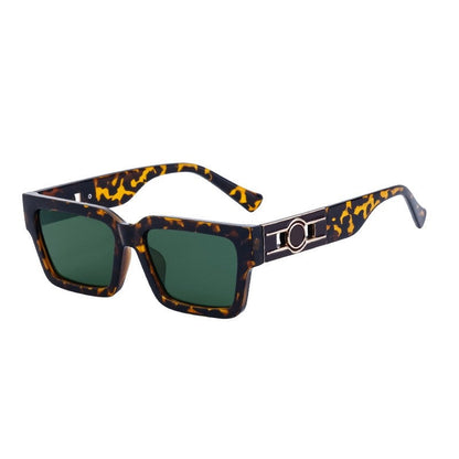 Fashion Full Square Frame UV400 UV Protection Outdoor Sunglasses