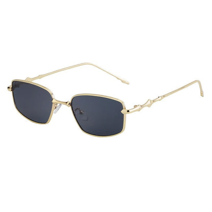 Fashion Full Metal Frame UV400 Sun Protection Outdoor Eyewear Sunglasses