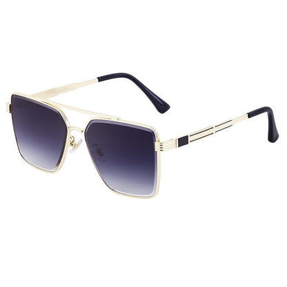 Men's Outdoor Fashion Metal Square Sunglasses