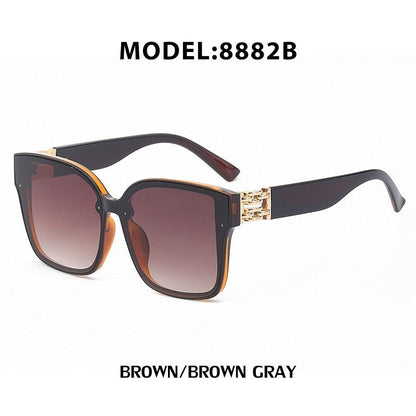 Ladies' Stylish Oversized Square Sunglasses