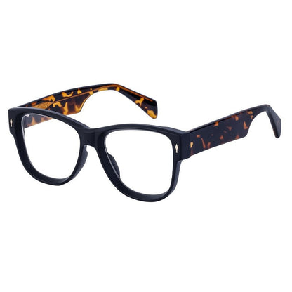 Fashion Acetate Cat Eye Clear Lens Glasses