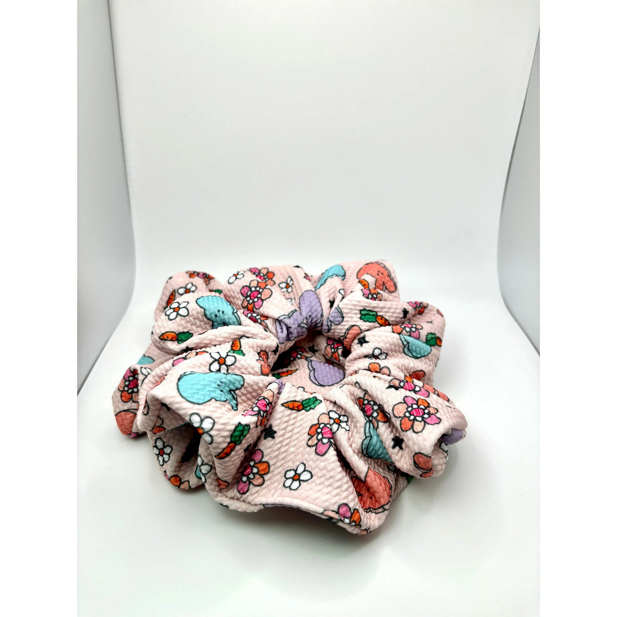 Peep & Floral Spring Bullet Scrunchie