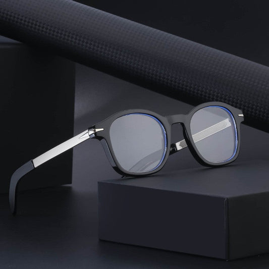 Men's Retro Style Blue Light Blocking Sunglasses