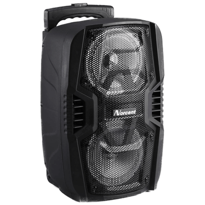 Norcent Dual 6" Tailgate Bluetooth Speaker with Multi-Colored LED Light System