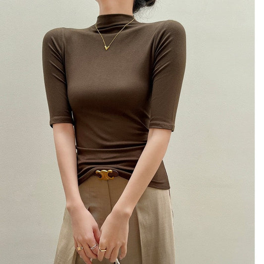 Short Sleeve Modal Shoulder T-Shirt