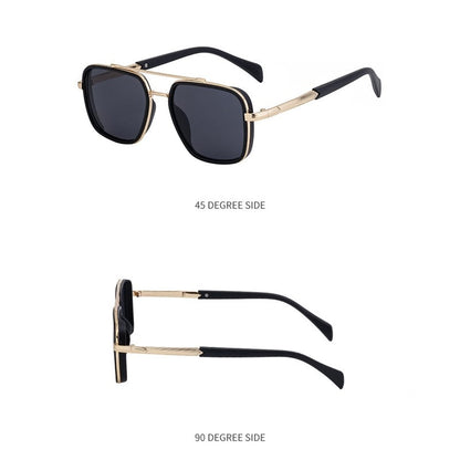 Fashion Square Full Frame UV400 UV Protection Outdoor Eyewear Sunglasses