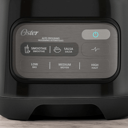Oster 3-Speed 800W One-Touch Control Glass Jar Blender with Auto Program