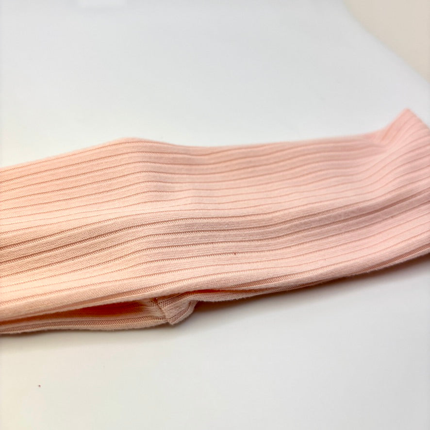 Pink Ribbed Headband