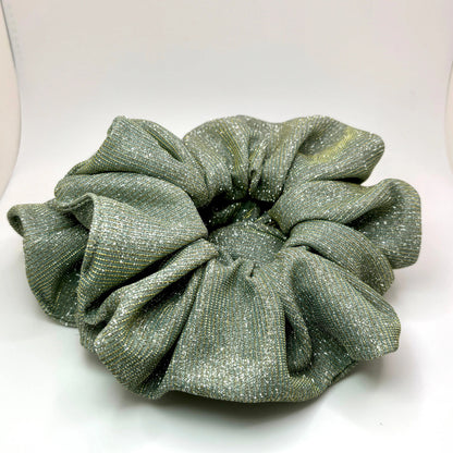 Jade Sparkle Scrunchie