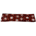 Snowflake Plaid Headband