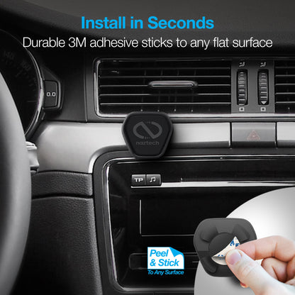Naztech MagBuddy Elite Anywhere Mount - Hands-Free and Shock Proof