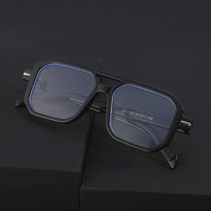 Retro Square Sunglasses Frame For Men