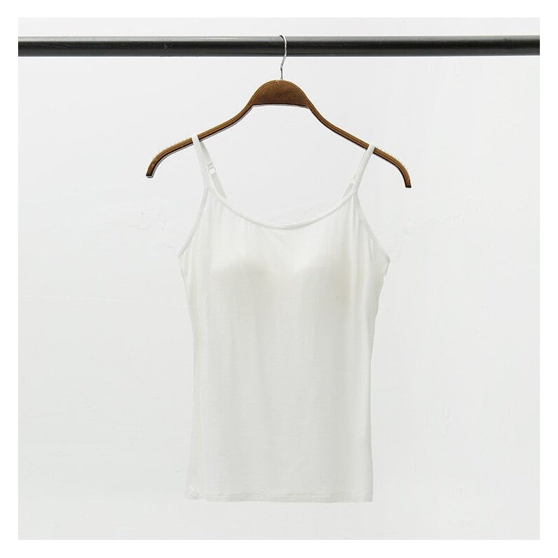 Padded Wireless One-Piece Bra Camisole